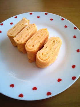 【初心者向け】☆ほんのり甘い卵焼き☆