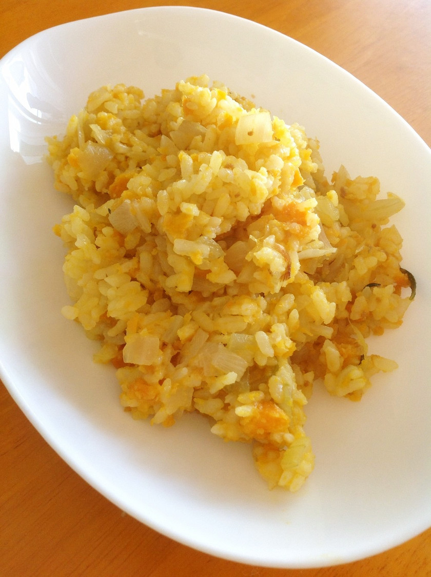 炊飯器で 人参&玉葱のバターライス