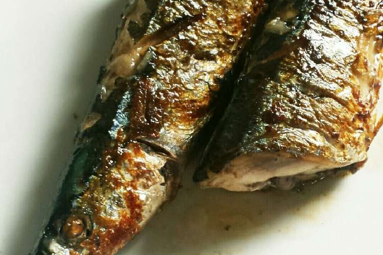 フライパンでふっくら！さんまの塩焼き