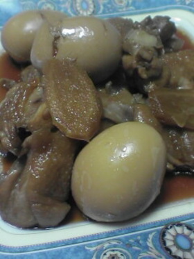 鶏と卵のさっぱり煮