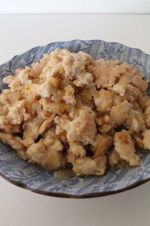 鶏ミンチ＋塩麹de生姜風味鶏そぼろの画像