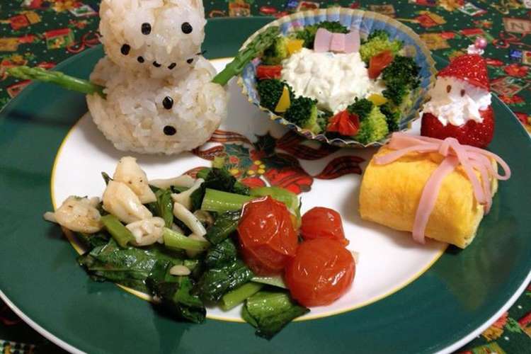 クリスマス お家で 可愛い Dinner レシピ 作り方 By Hyonkichi クックパッド 簡単おいしいみんなのレシピが372万品