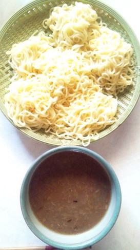簡単!冷やしつけ麺のたれ味噌バージョン!