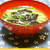 小松菜と海苔の味噌汁