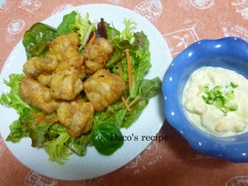 野菜いっぱいのチキン南蛮♬