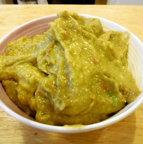 市販のサルサで簡単アボカド ソース