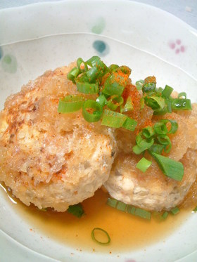 ☆豆腐ハンバーグのおろし煮☆
