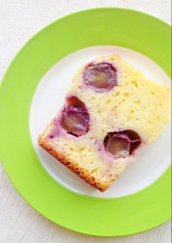 ゴロゴロ♥まるごとブドウのパウンドケーキの画像