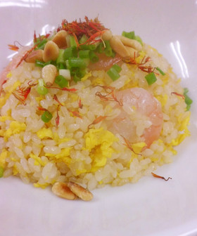 紅花とえびのチャーハン