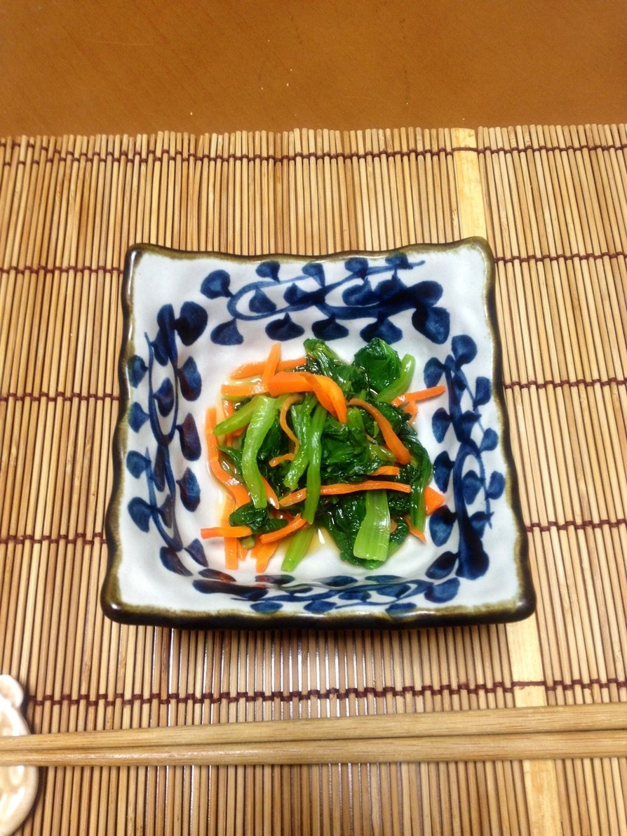 あれば便利な小松菜の副菜の画像