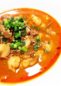 Patasca風 (豚の煮込スープ)