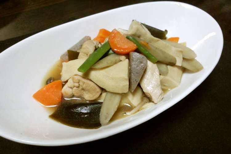 簡単 和食おかず 高野豆腐と鶏の煮物 レシピ 作り方 By ｋａｏｍａｍａ クックパッド 簡単おいしいみんなのレシピが379万品