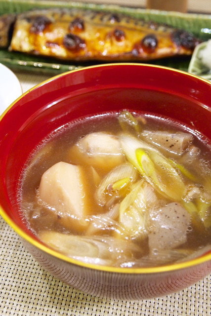 4人分でも♪里芋で『日本一の芋煮会』の画像