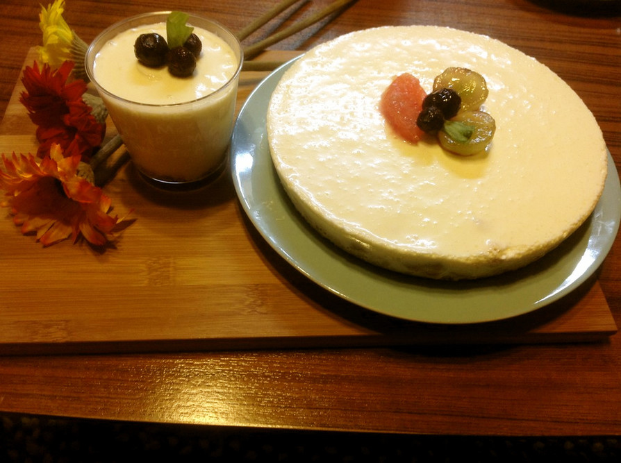 超簡単☆パパッとレアチーズケーキ☆の画像
