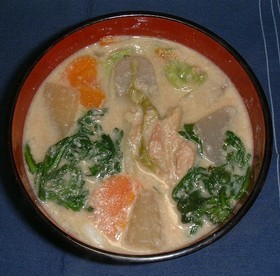 ツナの粕汁
