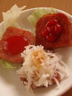 ★初心者の焼きスパム3種★