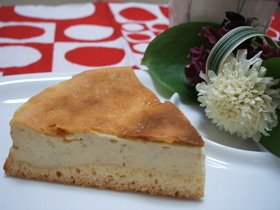 バナナベークドチーズケーキの画像