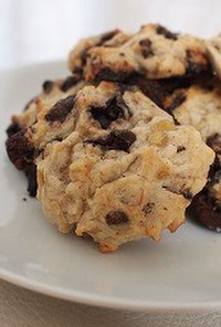 バナナチョコチップクッキー(卵なし)