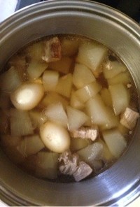 冬瓜と豚バラブロックの煮物