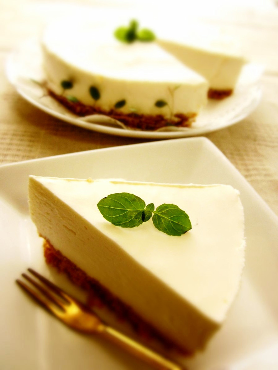 ミルクinふんわりレアチーズケーキの画像