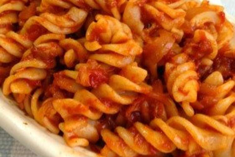 ツナトマトソースのショートパスタ レシピ 作り方 By はぁとれすとらん クックパッド 簡単おいしいみんなのレシピが353万品