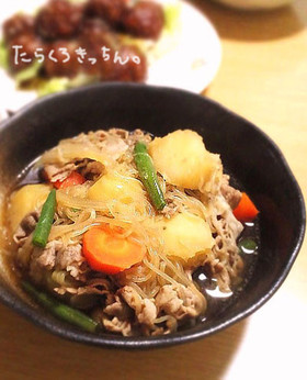 簡単♬うちの無水肉じゃが
