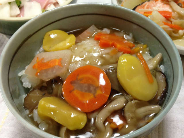 茸と栗のあんかけめし 信長のシェフより By おーさかや