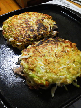 じゃがいも入りお好み焼きの生地