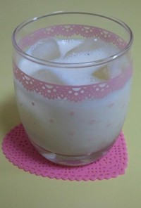 バナナヨーグルトミルク