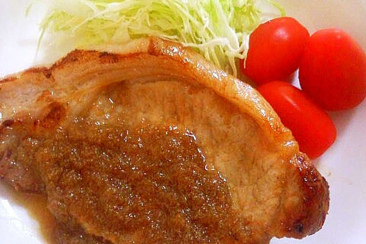 梨救済 豚ロース肉の梨ソース添え レシピ 作り方 By Yurizumi クックパッド 簡単おいしいみんなのレシピが361万品
