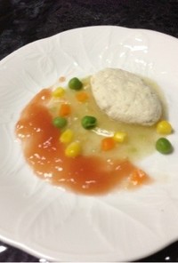 離乳食 鳥肉豆腐ハンバーグ(3色)