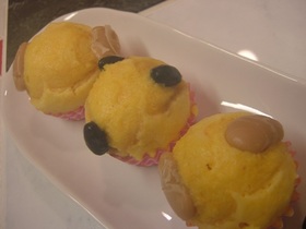 にんじん蒸しパン