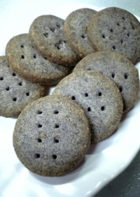黒米のクッキー