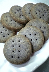 黒米のクッキー