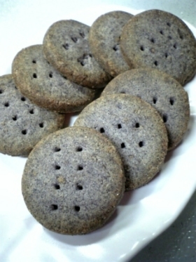 黒米のクッキー