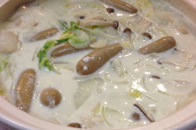 超簡単 パパッとクラムチャウダー鍋 レシピ 作り方 By ｍａｍａｐａｐａｎ クックパッド 簡単おいしいみんなのレシピが360万品