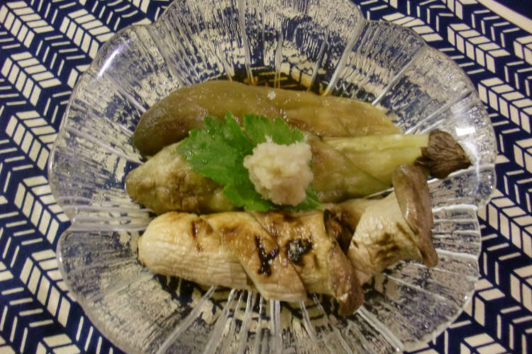 魚焼きグリルで 焼茄子 焼エリンギ レシピ 作り方 By ｲｽﾞﾐﾙﾐﾙ クックパッド 簡単おいしいみんなのレシピが349万品