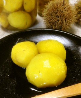 私流♡栗の甘露煮