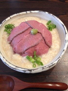 ローストビーフのとろろ丼(再現レシピ)