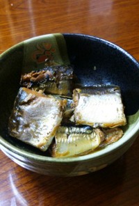 秋刀魚の缶詰め風煮物
