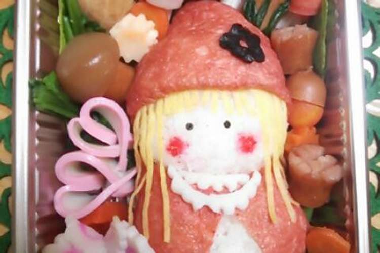 いなり寿司 赤ずきんちゃん キャラ弁 レシピ 作り方 By とっこちゃんと娘 クックパッド 簡単おいしいみんなのレシピが352万品