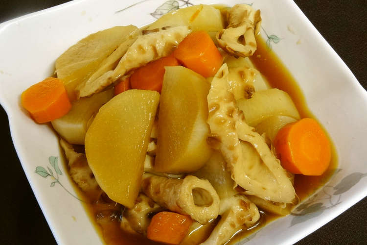いつもの常備菜 大根と竹輪の甘辛煮 レシピ 作り方 By Sachieママ クックパッド