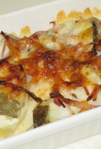鱈とポテトのチーズ焼き