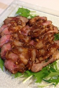 簡単❤香ばしい豚肉のニンニク醤油漬け