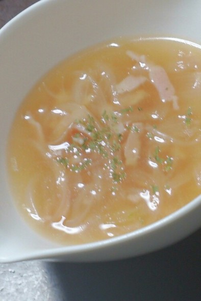 オニオンスープの写真