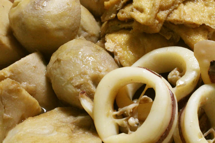 秋の贈り物 いかと里芋と油揚げの煮物 レシピ 作り方 By 白雲堂 クックパッド 簡単おいしいみんなのレシピが364万品