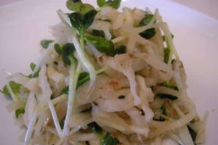 W大根サラダ レシピ 作り方 By ワッキーウッキー クックパッド 簡単おいしいみんなのレシピが357万品