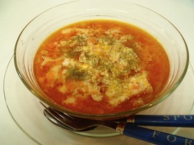 チキンメインのミネストローネ