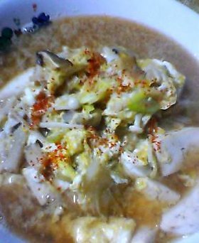 豆腐と卵のフワフワ煮