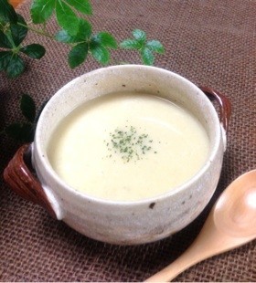 白菜とじゃがいものほっこりポタージュ♡